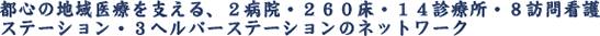 �s�S�̒n���Â��x����A�Q�a�@�E�Q�U�O���E�P�S�f�Ï��E�W�K��Ō�X�e�[�V�����E�R�w���p�[�X�e�[�V�����̃l�b�g���[�N