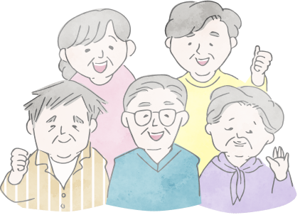 友の会会員イメージイラスト