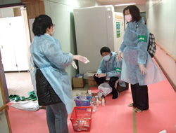 東日本大震災　医療支援